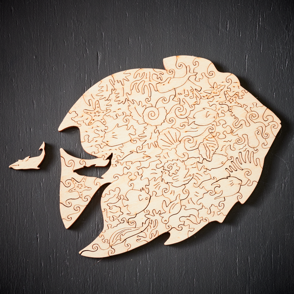 Puzzlekunst - Der Schöne Fisch