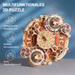 ROKR 3D Puzzle Zeitkunst Zodiac Wanduhr
