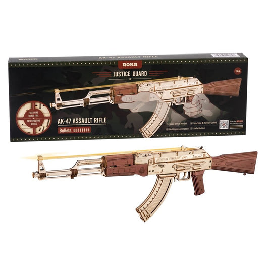 Puzzlekunst -  ROKR 3D Puzzle Automatisches Gewehr AK-47
