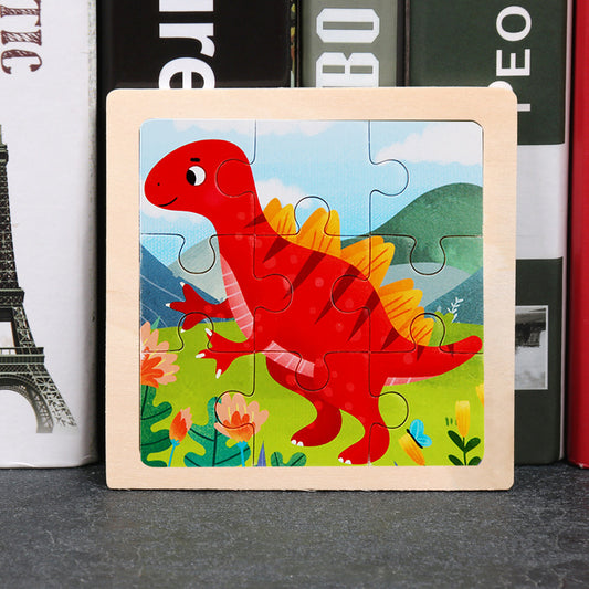 Puzzlekunst - Puzzle Stegosaurus