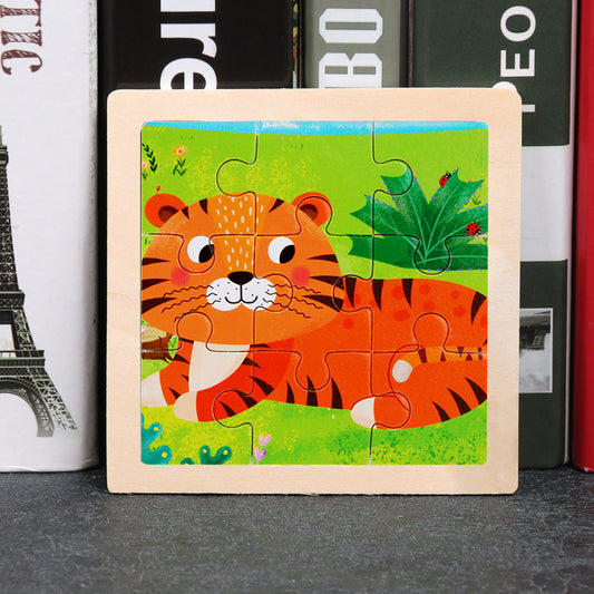 Puzzlekunst - Puzzle Tiger