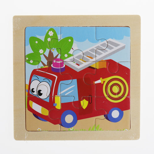 Puzzlekunst - Puzzle Feuerwehrwagen