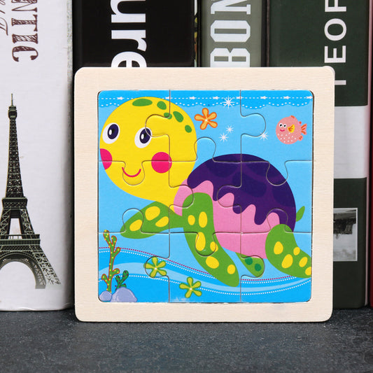 Puzzlekunst - Puzzle Meeresschildkröte
