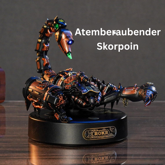 Puzzlekunst –  Rokr 3D Puzzle Robotime Der Kaiserskorpion