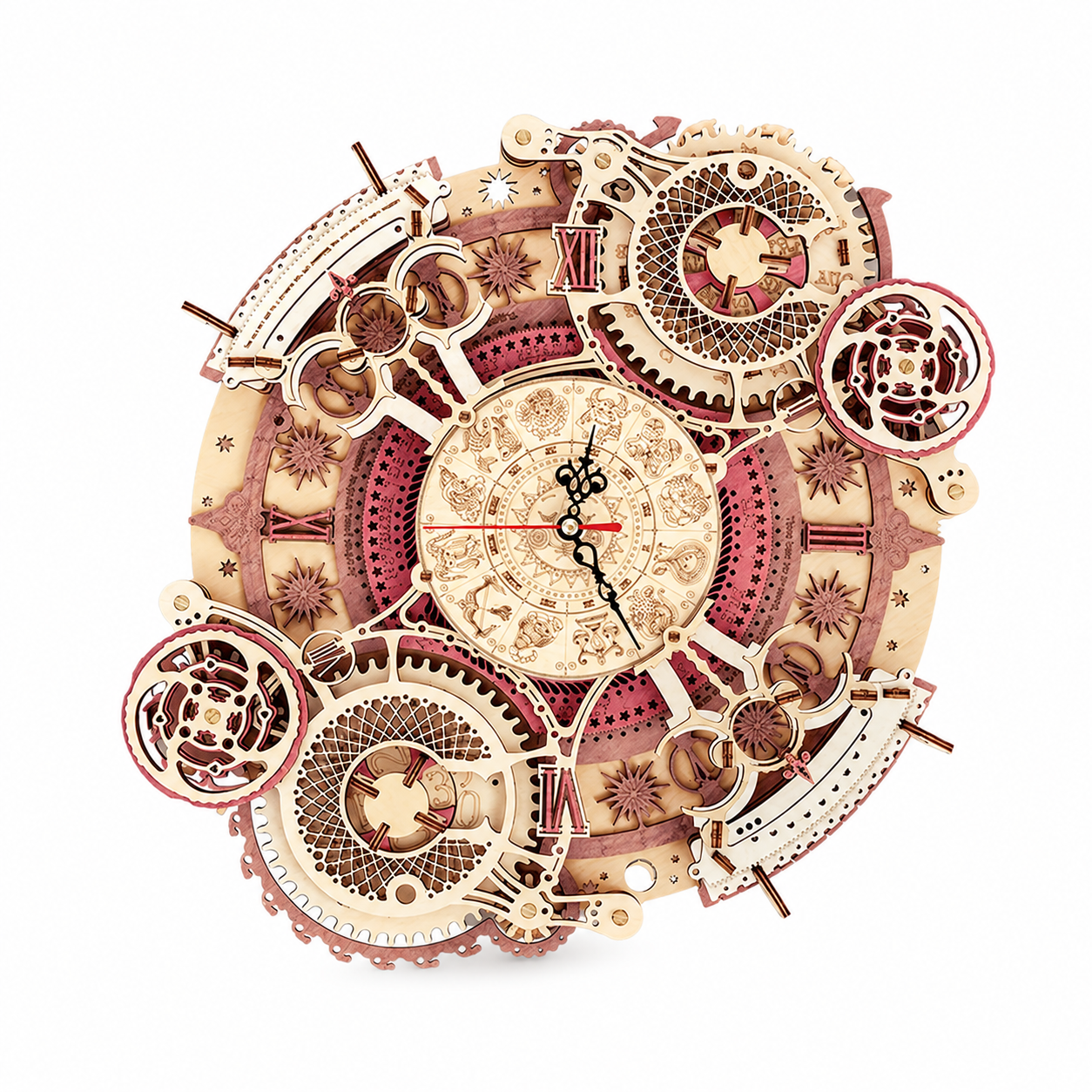 ROKR 3D Puzzle Zeitkunst Zodiac Wanduhr