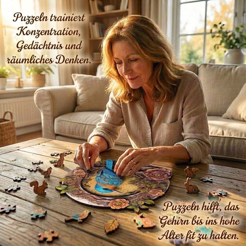 Puzzlekunst - Der Flinke Spatz