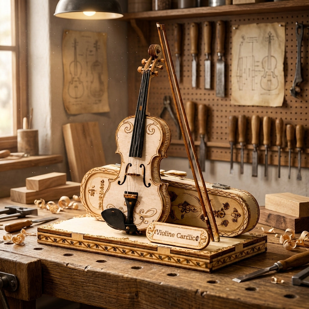 ROKR 3D Puzzle Violine Capriccio Modell