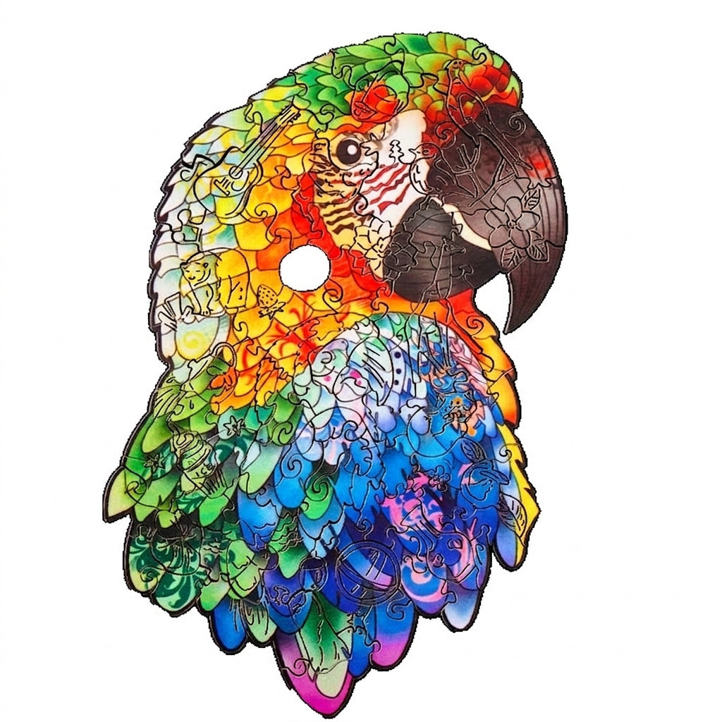 Der Farbenfrohe Papagei