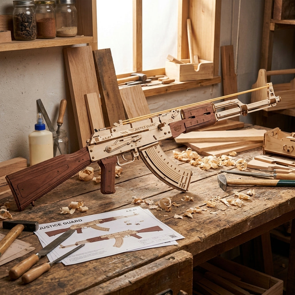 ROKR 3D Puzzle Automatisches Gewehr AK-47
