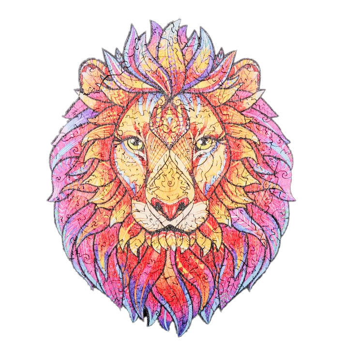 Puzzlekunst - Der Löwen König