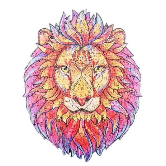 Puzzlekunst - Der Löwen König