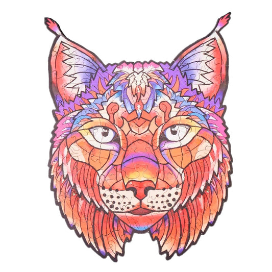Puzzlekunst - Der Malerische Luchs
