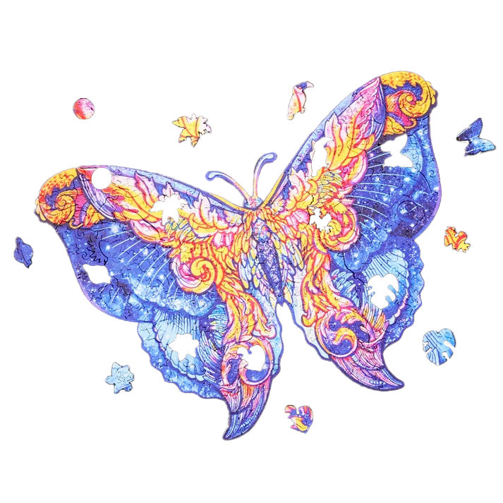 Puzzlekunst - Der Sanfte Schmetterling