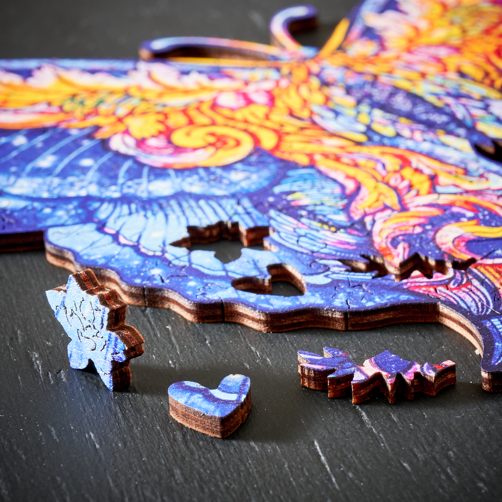 Puzzlekunst - Der Sanfte Schmetterling