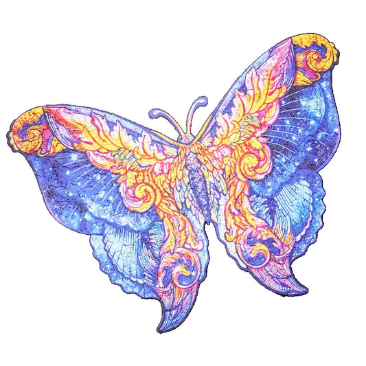 Puzzlekunst - Der Sanfte Schmetterling