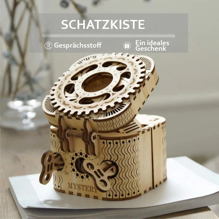 Puzzlekunst – ROKR 3D Puzzle Schatzkiste