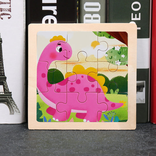 Puzzlekunst - Puzzle Dilophosaurus