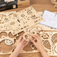 ROKR 3D Puzzle Eulen-Uhr