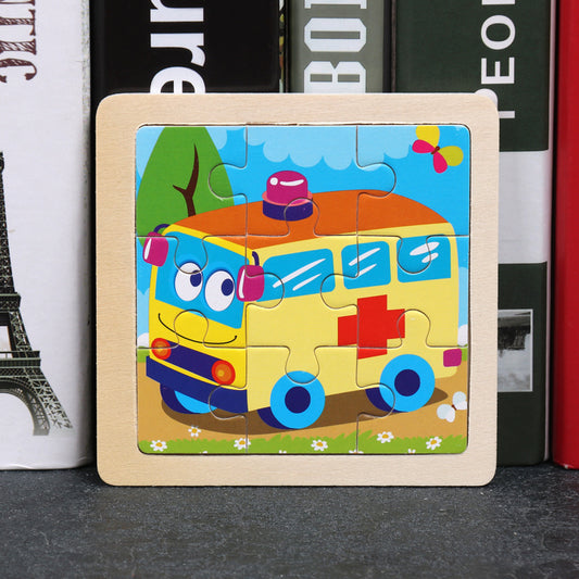 Puzzlekunst - Puzzle Krankenwagen