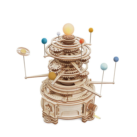 Puzzlekunst – ROKR 3D Puzzle Rotierendes Mechanisches Planetarium