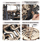 ROKR 3D Puzzle Robotime Murmelbahn Nachtstadt